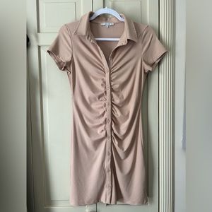 Love tree tanish / brownish dress